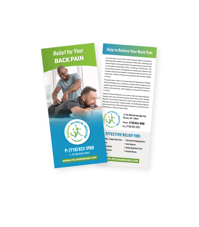 PT Patient Rack Cards