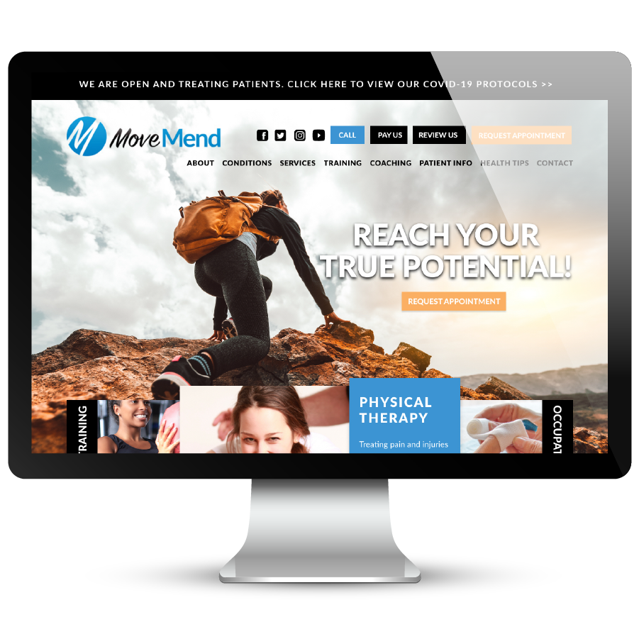 Movemend PT Website